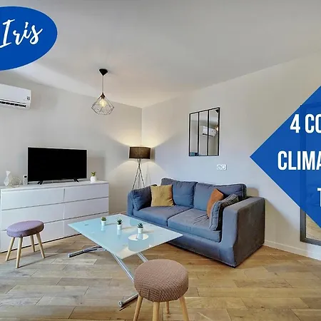 Apartment Immeuble Aux Fleurs-200m Des Plages - 4 Min Palais - Verriere Cote D'azur *